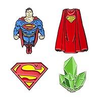 Algopix Similar Product 18 - DC Comics Unisex Adult Superman Enamel