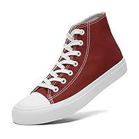 Algopix Similar Product 16 - LUMUBBY Canvas Shoes for Women Men High