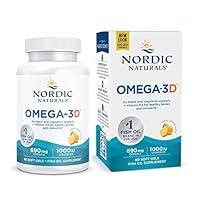 Algopix Similar Product 20 - Nordic Naturals Omega3D Lemon Flavor