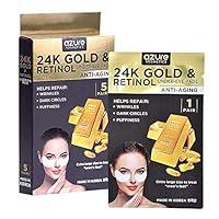 Algopix Similar Product 15 - Azure Cosmetics 24K Gold  Retinol Anti
