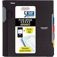Algopix Similar Product 5 - Five Star Spiral Notebook  Study App
