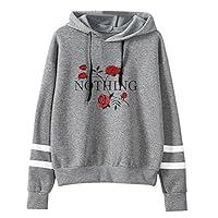 Algopix Similar Product 11 - Womens Hood Slim Fitted Sweatshirt