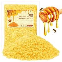 Algopix Similar Product 18 - MicCai Yellow Natural Beeswax Pellets