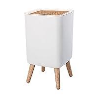 Algopix Similar Product 20 - WanWanKa Mini White Plastic Trash Can