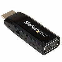 Algopix Similar Product 17 - StarTechcom HDMI to VGA Adapter  Aux