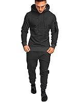 Algopix Similar Product 11 - Hakjay Mens Sweatsuits Set 2 Piece
