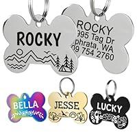 Algopix Similar Product 15 - GoTags Dog Tags Personalized Pet Tags