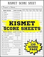 Algopix Similar Product 3 - Kismet Score Sheets Kismet Scoring