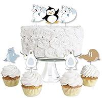 Algopix Similar Product 12 - Big Dot of Happiness Arctic Polar