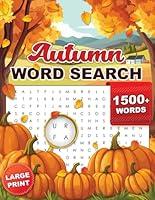 Algopix Similar Product 13 - Autumn Word Search Puzzles For Adults