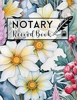 Algopix Similar Product 20 - Notary Record Book Notary Public