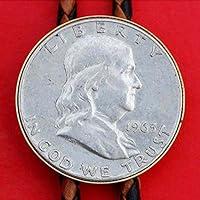 Algopix Similar Product 4 - US 1963 Franklin Half Dollar 90 Silver