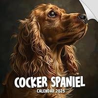 Algopix Similar Product 14 - Cocker Spaniel Calendar 2025 365 Days