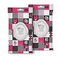 Algopix Similar Product 20 - PL360 Dog Grooming Wipes for Cleansing