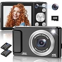 Algopix Similar Product 7 - 4K Digital Camera 48MP Autofocus