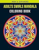 Algopix Similar Product 3 - Adults Swirls Mandala Coloring Book