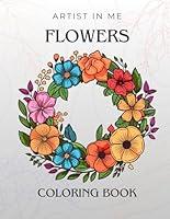 Algopix Similar Product 9 - Flowers Adult  teen coloring book