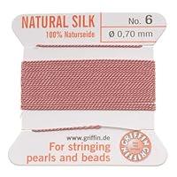 Algopix Similar Product 4 - Griffin Silk Beading Cord  Needle Sz 6