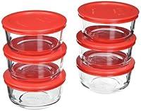 Algopix Similar Product 1 - Pyrex 6Piece Glass Food Storage Set