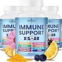 Algopix Similar Product 16 - NEW AGE 8 in 1 Immune Support Booster