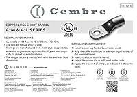 Algopix Similar Product 12 - Cembre A10104 A1010P A1011T M8 Pack