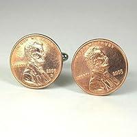Algopix Similar Product 2 - Penny Cufflinks Celebrate a Year in