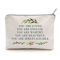 Algopix Similar Product 6 - You Are Loved You Are Enough Makeup
