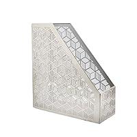 Algopix Similar Product 4 - Benzara Charming Silver Metal Magazine
