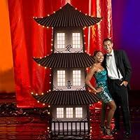 Algopix Similar Product 5 - Shanghai Moon Pagoda Standee Party Prop