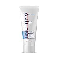 Algopix Similar Product 4 - Timothys Unscented Shave Cream 6 ounce