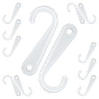 Algopix Similar Product 3 - 500Pcs 1 34 Inch Sock Display Hooks