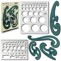 Algopix Similar Product 13 - Mr Pen French Curve and Template Ruler