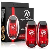 Algopix Similar Product 1 - LED Safety Light 2 Pack  Clip On