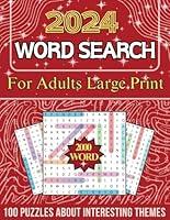 Algopix Similar Product 12 - 2024 Word Search Puzzle Book For Adults