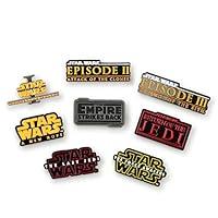 Algopix Similar Product 12 - Star Wars Movie Title Pin Collection 