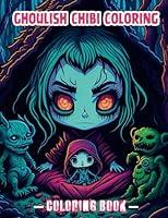 Algopix Similar Product 11 - Ghoulish Chibi Coloring A World Of