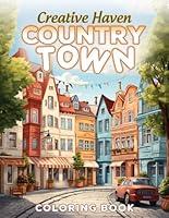 Algopix Similar Product 2 - Creative Haven Country Town Coloring