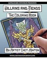 Algopix Similar Product 15 - Villains and Fiends: The Coloring Book