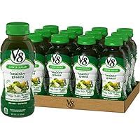 Algopix Similar Product 1 - V8 Healthy Greens, 12 Fl Oz (Pack of 12)