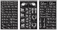 Algopix Similar Product 6 - Rub N Etch Designer Stencils 5x8