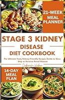 Algopix Similar Product 4 - Stage 3 Kidney Disease Diet Cookbook