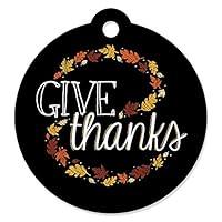 Algopix Similar Product 17 - Big Dot of Happiness Give Thanks 