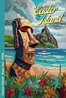 Algopix Similar Product 10 - Easter Island Moai Notebook Blank