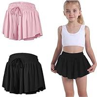 Algopix Similar Product 1 - 3 Pack Butterfly Flowy Shorts Skirts