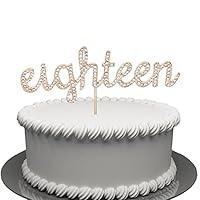 Algopix Similar Product 8 - Hatcher lee Bling Crystal Eighteen 18