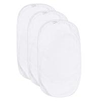 Algopix Similar Product 8 - Natemia Muslin Baby Burp Cloths  Large
