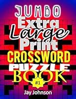 Algopix Similar Product 4 - Jumbo Extra Large Print Crosswords