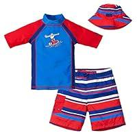 Algopix Similar Product 12 - UV SKINZ Boys 3Piece Swim Set 7