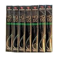 Algopix Similar Product 15 - Fuji HQ T120 VHS Video Cassette 7 Pack