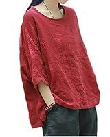 Algopix Similar Product 13 - Aeneontrue Womens Casual Cotton Linen